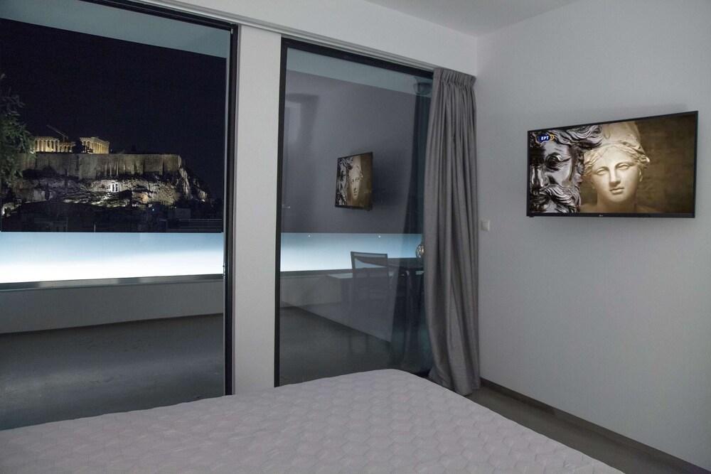 Apartmán Luxury Penthouse Touching The Acropolis By Ghh Atény Exteriér fotografie