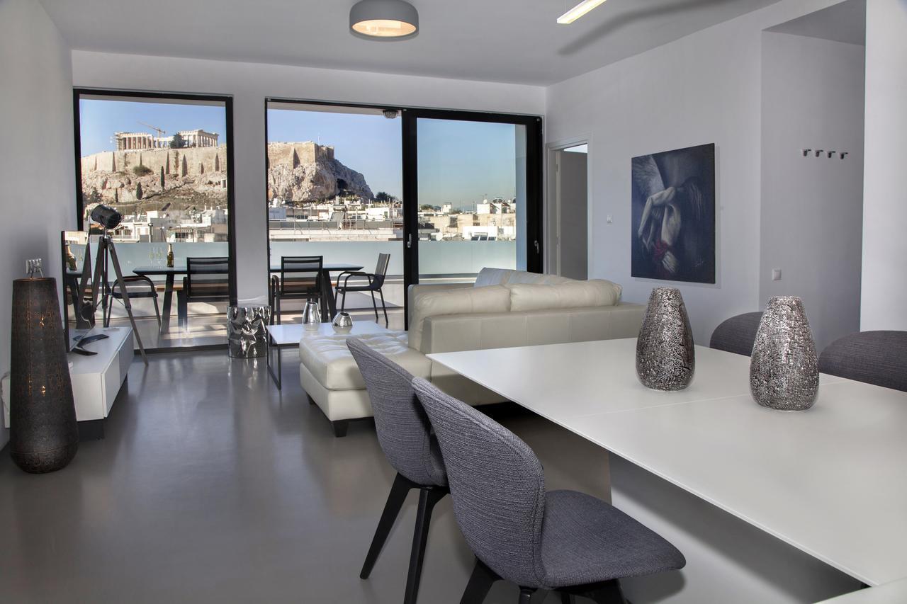 Apartmán Luxury Penthouse Touching The Acropolis By Ghh Atény Exteriér fotografie
