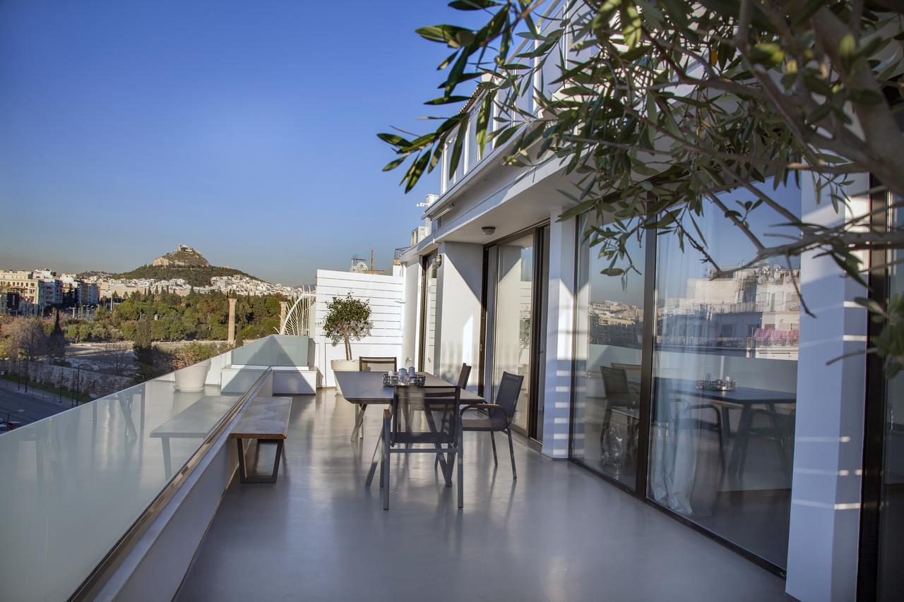 Apartmán Luxury Penthouse Touching The Acropolis By Ghh Atény Exteriér fotografie
